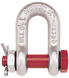 Crosby G2150 Screw Pin Bow Shackle