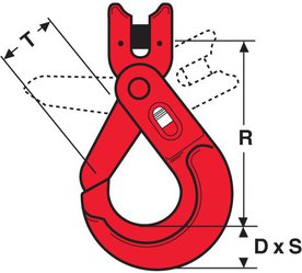 Crosby KUPLEX KHXC Safety Hook with Clevis