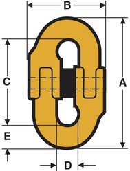 Crosby KUPLEX Chain Connector KJ