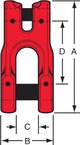 Crosby KUPLEX TXCS Clevis Shackle